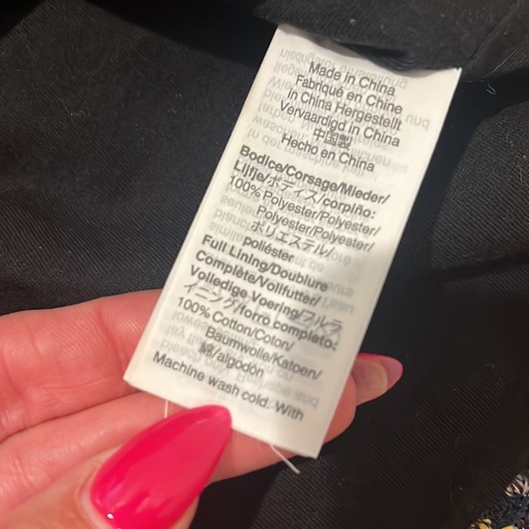 Madewell Texture & Thread Tie-Shoulder Tank Top Rainbow Crochet Small S - Picture 5 of 10